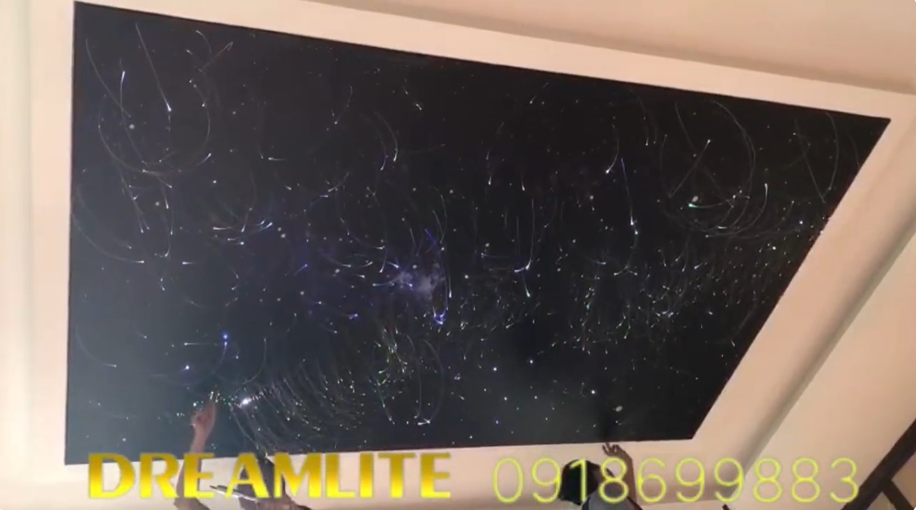 Trần sao sợi quang phòng hát gia đình