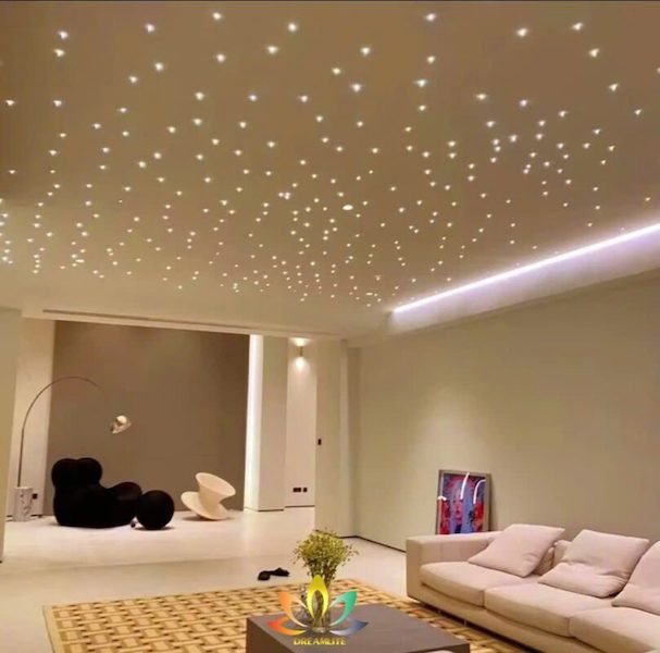 Hướng dẫn thi công trần sao sợi quang